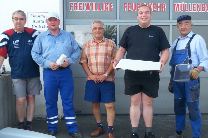 Freiwillige Helfer in Müllenbach