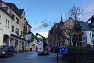 Weihnachtsbeleuchtung in Koblenz Güls