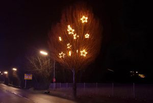 Weihnachtsbeleuchtung in Mogendorf