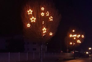 Weihnachtsbeleuchtung in Mogendorf